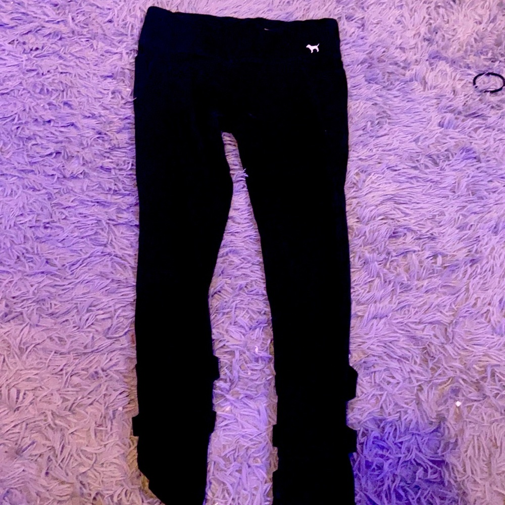 PINK Criss Cross Cut Out Leggings